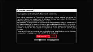 Demande de code parent