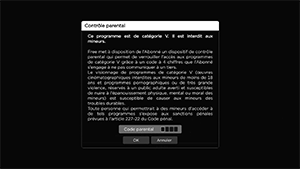 Demande de code parent