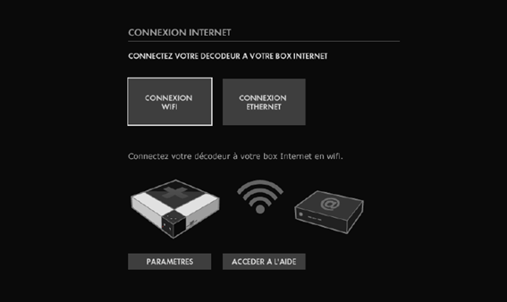 p23 r55 recherche reseau wifi