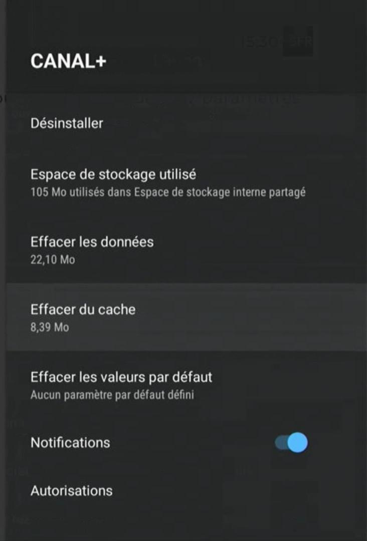 sfr_connecttv_menu_applications_effacer_cache